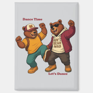 Cool Dancing Bears Magnet