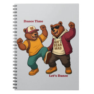 Cool Dancing Bears Notebook