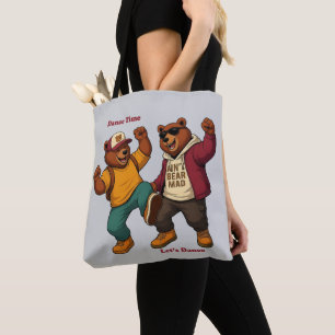 Cool Dancing Bears Tote Bag