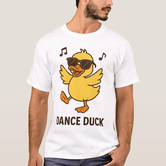 Cool Dancing Duck T-Shirt (Front)