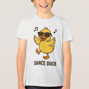 Cool Dancing Duck Tri-Blend Shirt