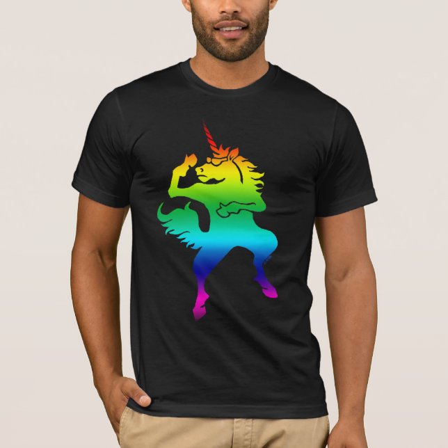 Cool dancing unicorn T-Shirt (Front)