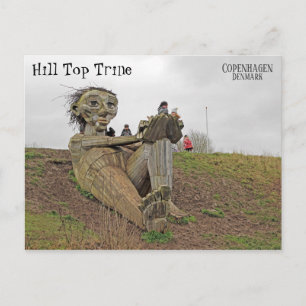 Cool Danish Troll Postcard! Postcard