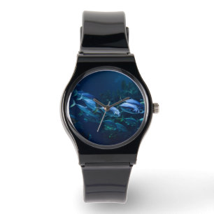 Cool Dark Aquarium Fish Shoal Watch