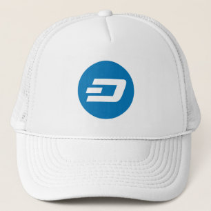 Cool Dash Cryptocurrency Coin Sign Trucker Hat