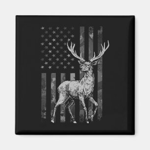 Cool Deer Hunting Design For Men Women Deer Hunter Magnet