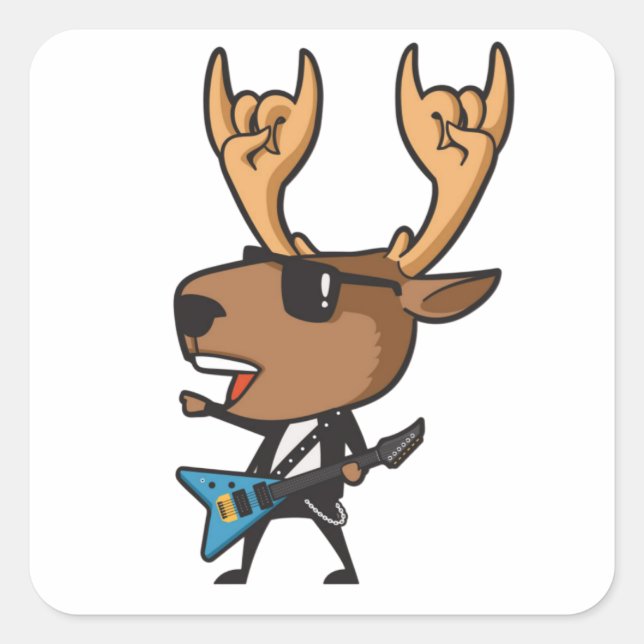 COOL DEEROCKER STICKER (Front)