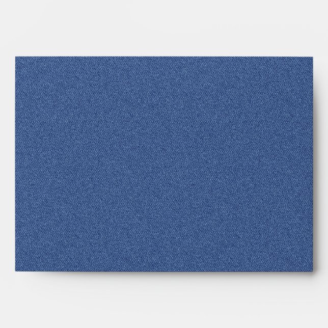 Cool Denim Blue Jeans Envelopes (Front)