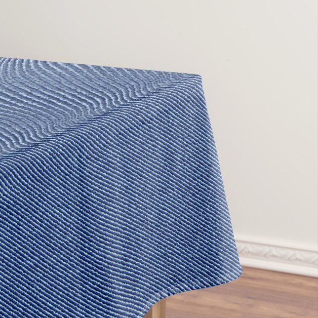 Cool Denim Blue Jeans Tablecloth (In Situ)