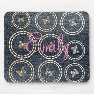 Cool Denim Look Mouse Pad