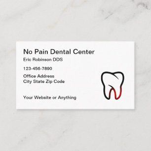 Cool Dentist Office Business Cards Design