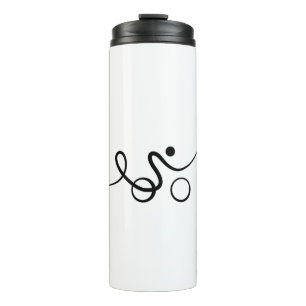 Cool design for cyclists thermal tumbler