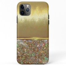 Cool Diamond Sparkle Gold Design Case