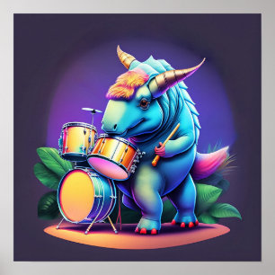 Cool Dinosaur - Art Print