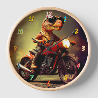 Cool Dinosaur Clock