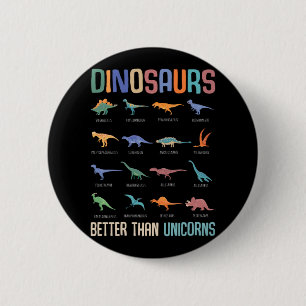 Cool Dinosaur Fan Dino Boys Trex 6 Cm Round Badge