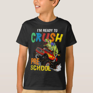 Cool Dinosaur I'm ready to crush Pre-school T-Shirt