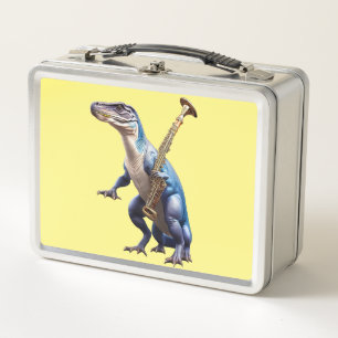 Cool Dinosaur Metal Lunchbox