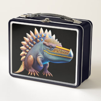 Cool Dinosaur Metal Lunchbox