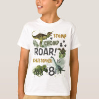 Cool Dinosaurs Jurassic Boy Birthday Outfit