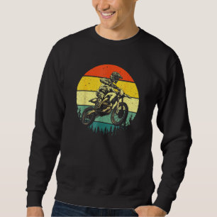 Cool Dirt Bike Men Women Motocross Vintage Motorcy Sweatshirt