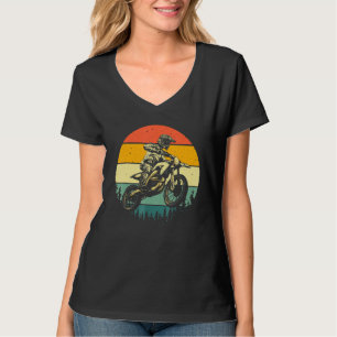 Cool Dirt Bike Men Women Motocross Vintage Motorcy T-Shirt