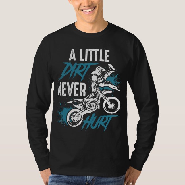 Cool Dirt Bike - Motocross T-Shirt (Front)