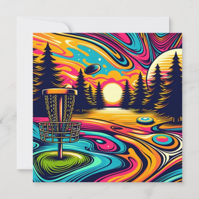 Cool Disc Golf Course at Sunset (Front)