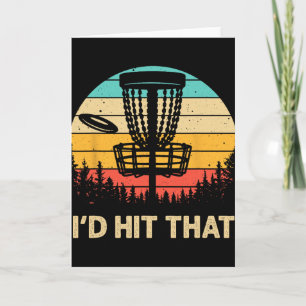Cool Disc Golf Design For Men Women Disc Golf Love Card