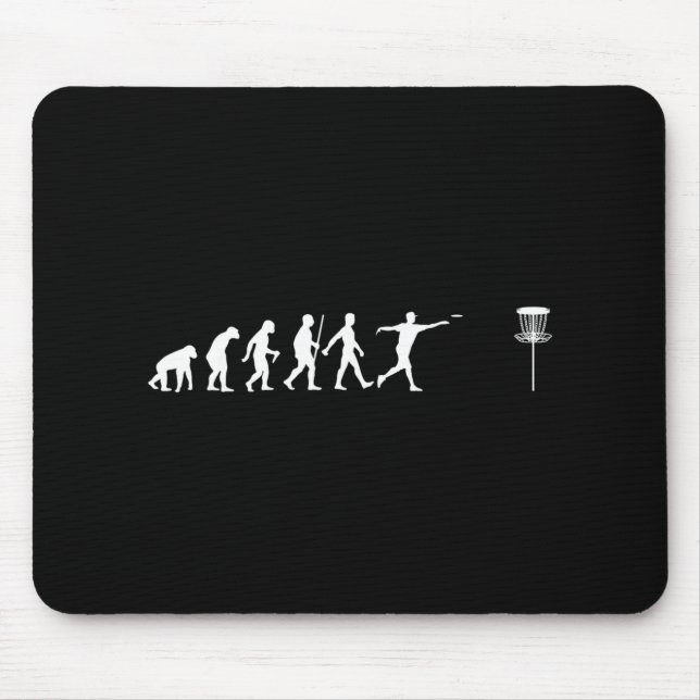 Cool Disc Golf Design For Men Women Disc Golf Play Mouse Pad (Front)