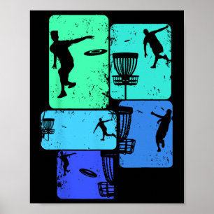 Cool Disc Golf Designs And Gift Ideas Men Boys Kid Poster