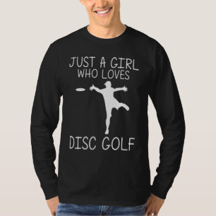 Cool Disc Golf For Girls Kid Disc Golf Disc Golfer T-Shirt