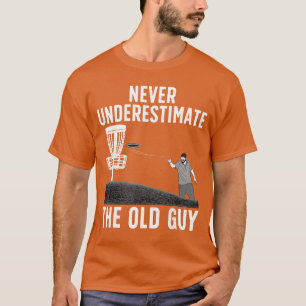 Cool Disc Golf For Men Dad Grandpa Disc Golf Playe T-Shirt
