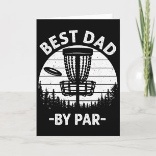 Cool Disc Golf For Men Dad Sports Tournament Best  Card