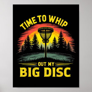 Cool Disc Golf For Players Poster