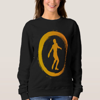 Cool discus throwing track and field sweatshirt