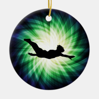 Cool Diving Ceramic Tree Decoration