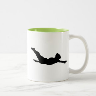 Cool Diving Two-Tone Coffee Mug