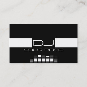 Cool DJ Business Card
