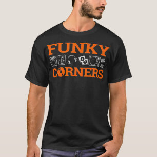 Cool DJ design funky corners T-Shirt