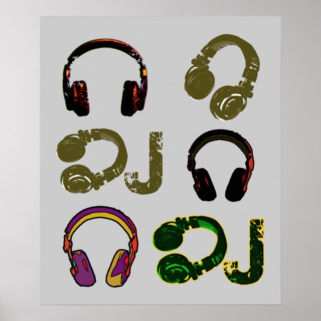 cool DJ headphones decor idea (Front)