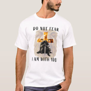 Cool Do Not Fear Christian Sayings Lion Bible Vers T-Shirt