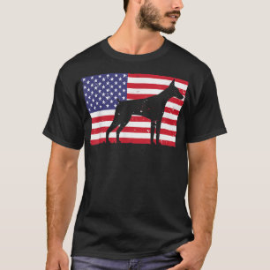 Cool Doberman Dog Art For Men Women Doberman Pinsc T-Shirt