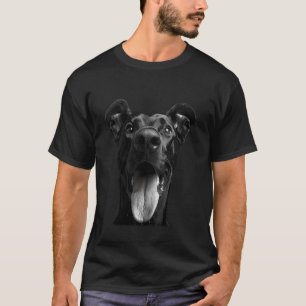 Cool Doberman Sticking Tongue Out Playful Defiance T-Shirt