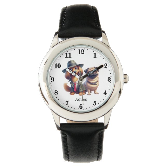 Cool Dog add name Watch (Front)