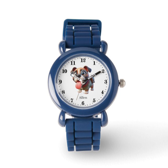 Cool Dog add name Watch (Front)