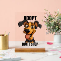 Cool dog adoption word art