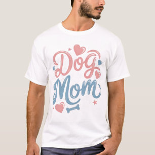 Cool Dog Dad Paw Print T-Shirt Design
