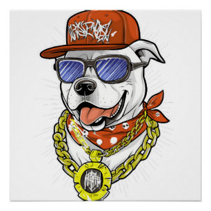 Cool Dog Graphic Unisex Ultra Cotton Tee - Perfect Poster