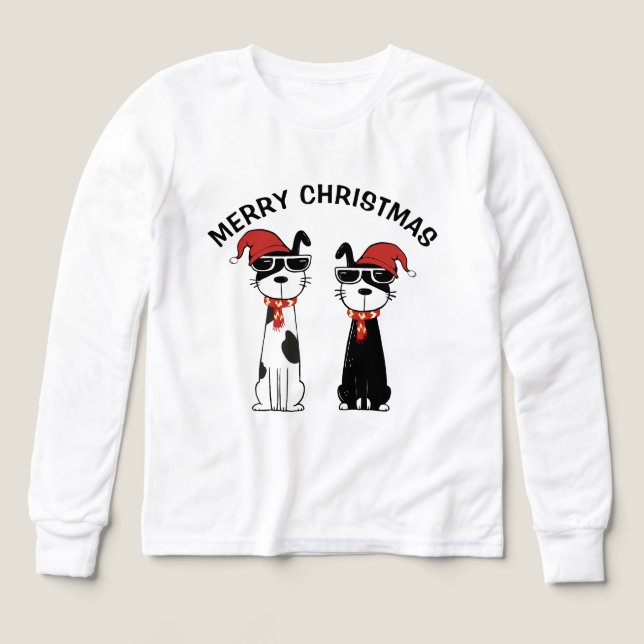 Cool Dog Merry Christmas (Design Front)